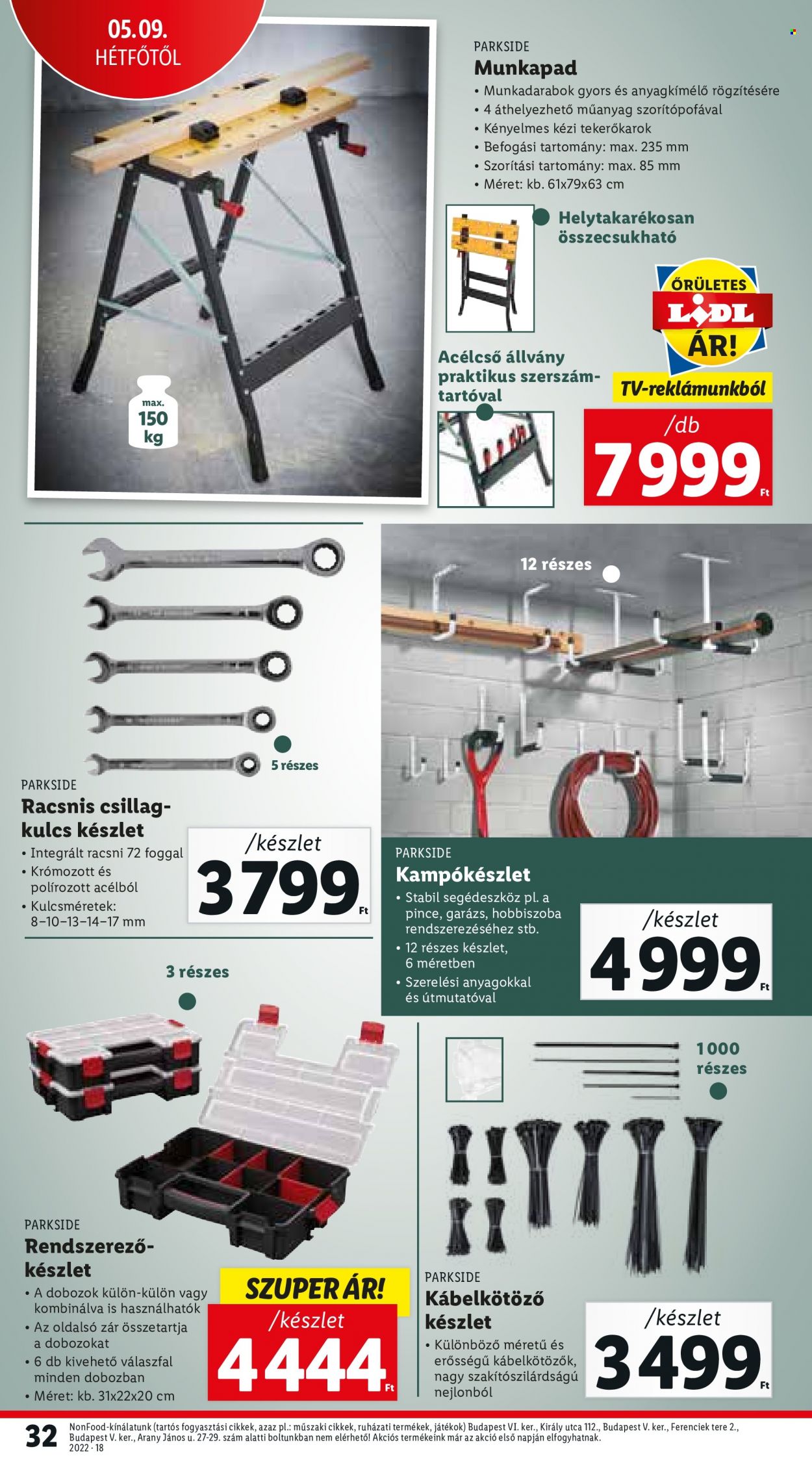 Lidl akciós újságok - 2022.05.05 - 2022.05.11. Oldal 32