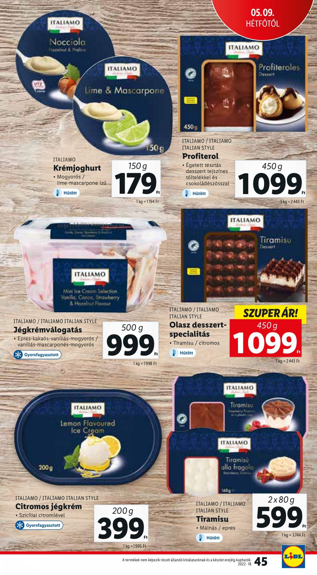 Lidl akciós újságok - 2022.05.05 - 2022.05.11. Oldal 45