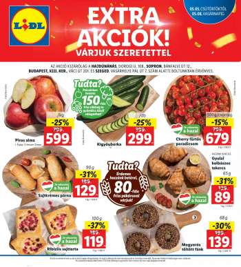 Újság Lidl - 2022.05.05 - 2022.05.08.