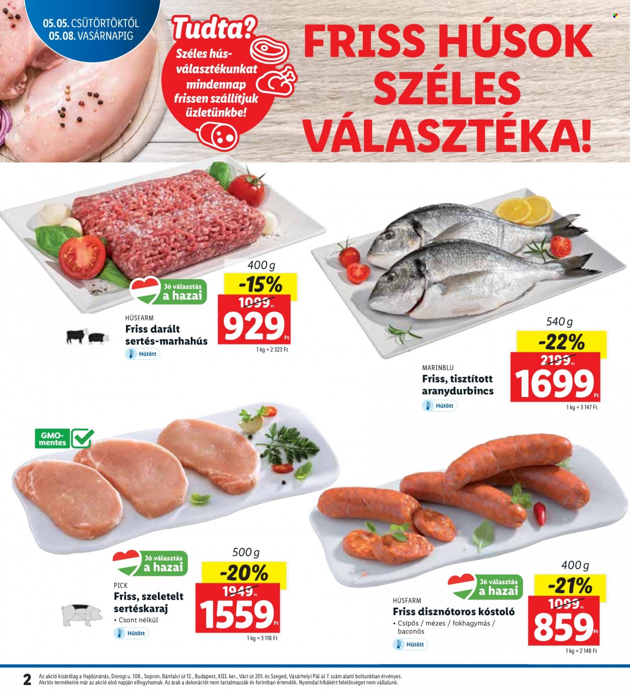 Lidl akciós újságok - 2022.05.05 - 2022.05.08. Oldal 2