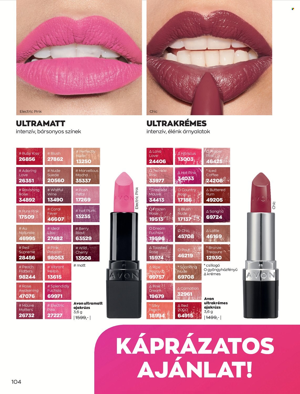 Avon akciós újságok - 2022.05.01 - 2022.05.31. Oldal 106