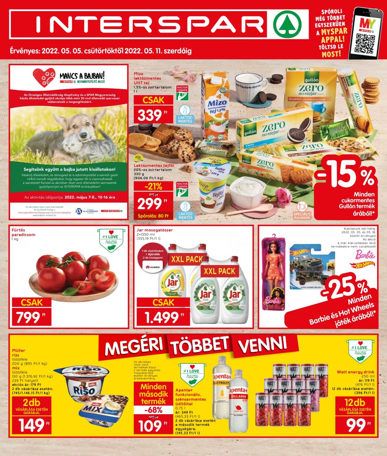 INTERSPAR akciós újságok - 2022.05.05 - 2022.05.11. Oldal 1