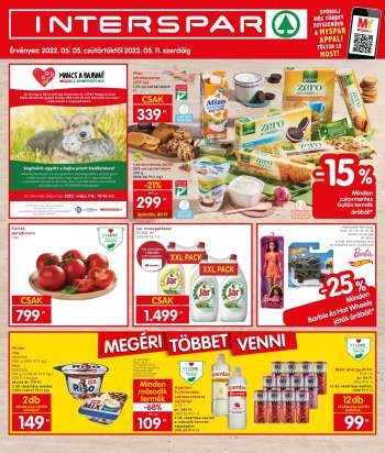 Újság INTERSPAR - 2022.05.05 - 2022.05.11.