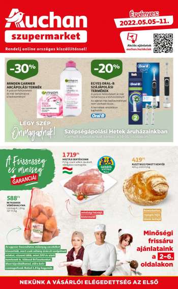 Újság Auchan - 2022.05.05 - 2022.05.11.