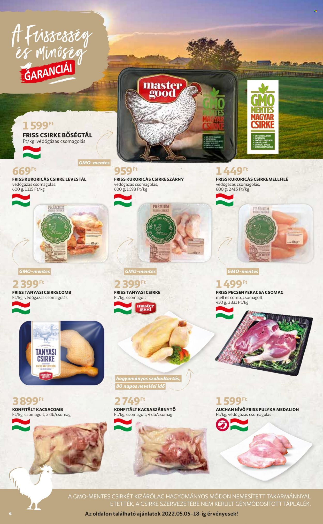 Auchan akciós újságok - 2022.05.05 - 2022.05.11. Oldal 4