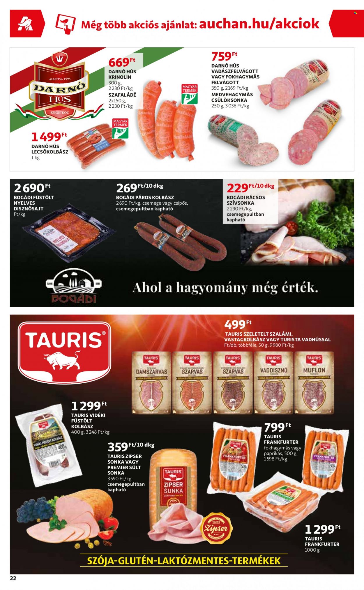 Auchan akciós újságok - 2022.05.05 - 2022.05.11. Oldal 22