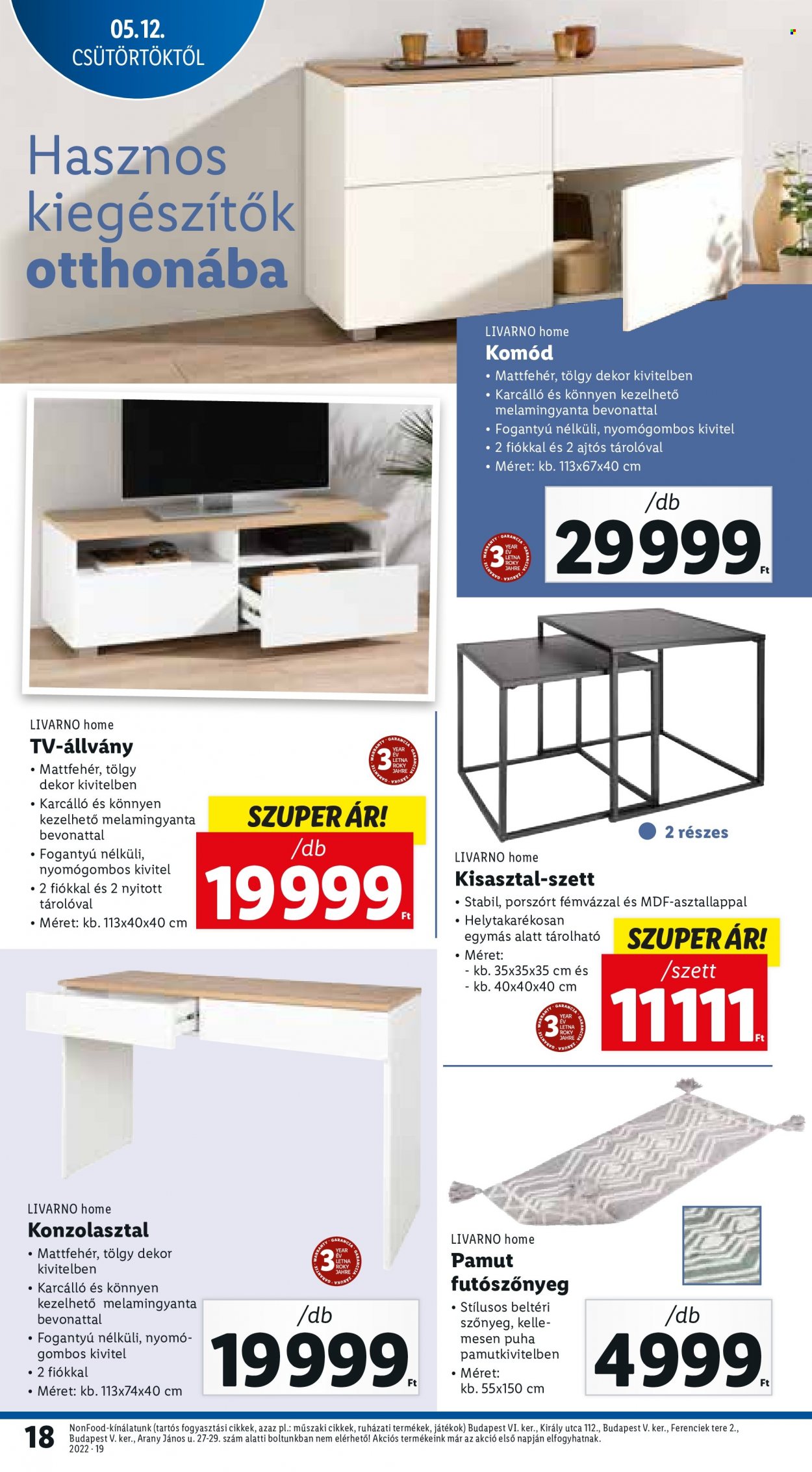 Lidl akciós újságok - 2022.05.12 - 2022.05.18. Oldal 18