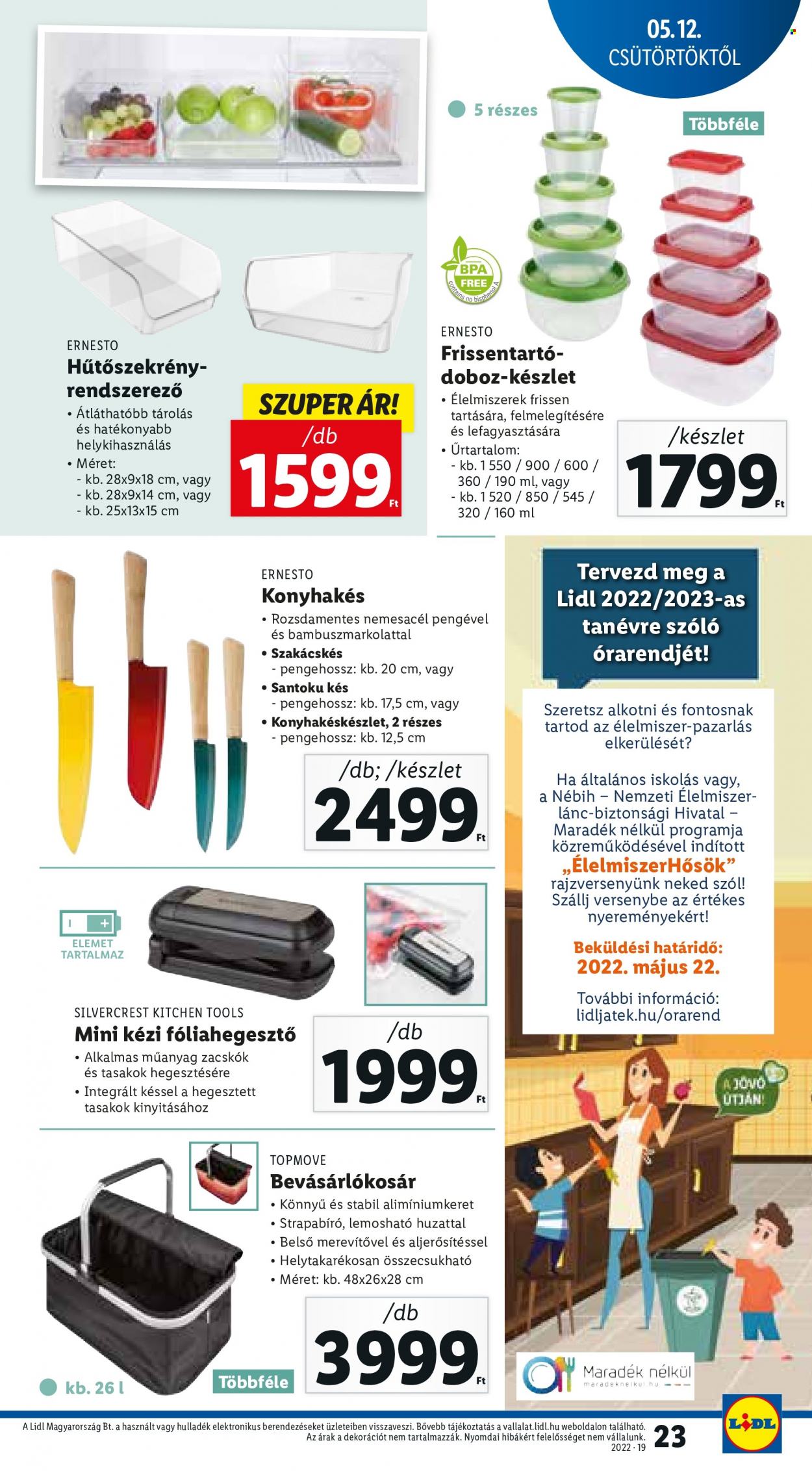 Lidl akciós újságok - 2022.05.12 - 2022.05.18. Oldal 23