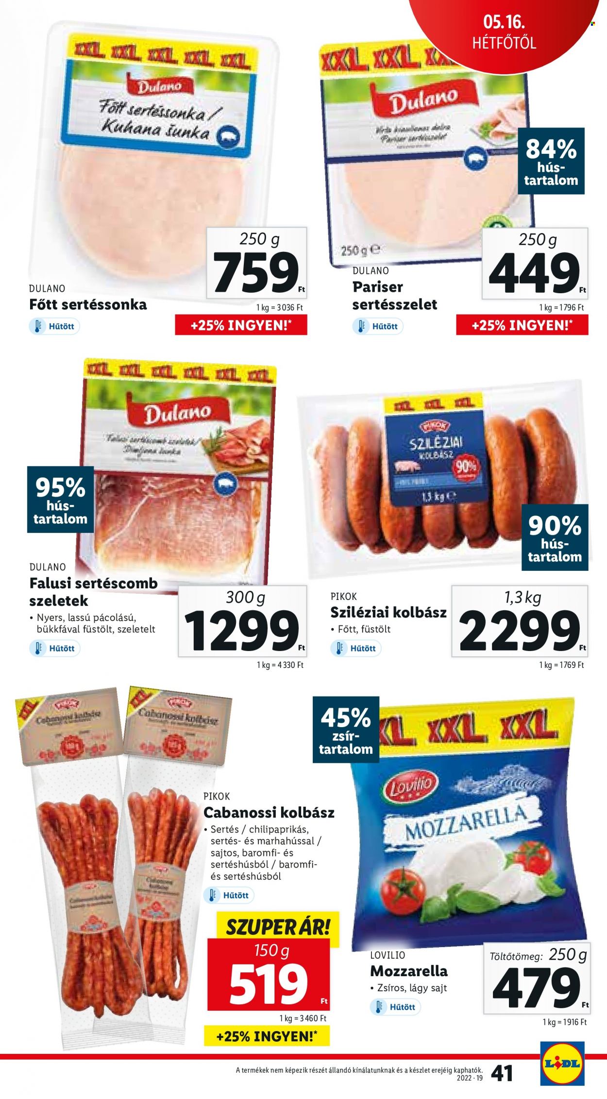 Lidl akciós újságok - 2022.05.12 - 2022.05.18. Oldal 41