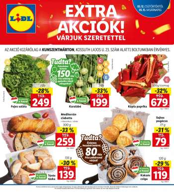Újság Lidl - 2022.05.12 - 2022.05.15.