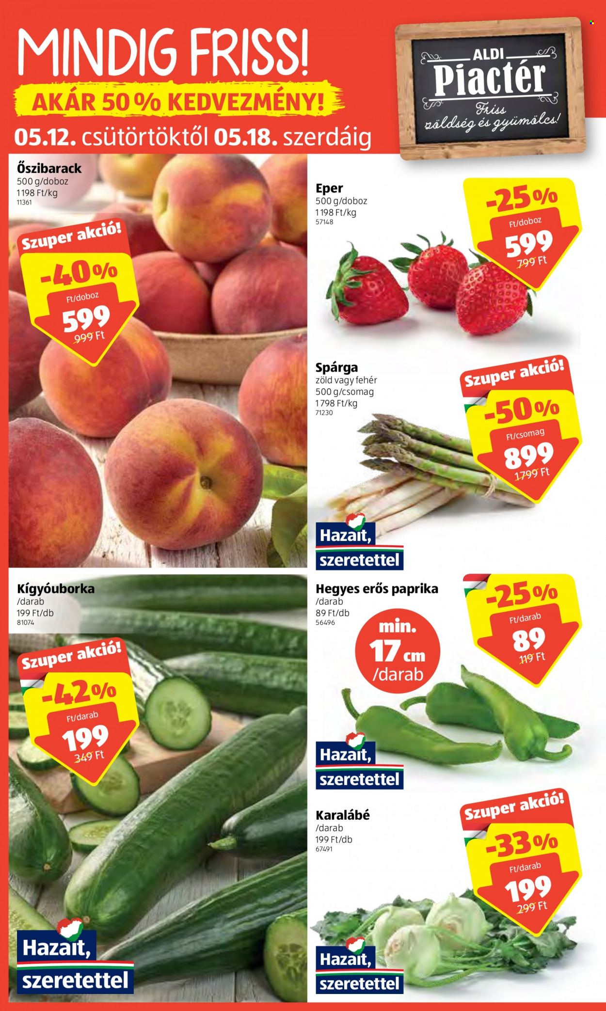Aldi akciós újságok - 2022.05.12 - 2022.05.18. Oldal 2