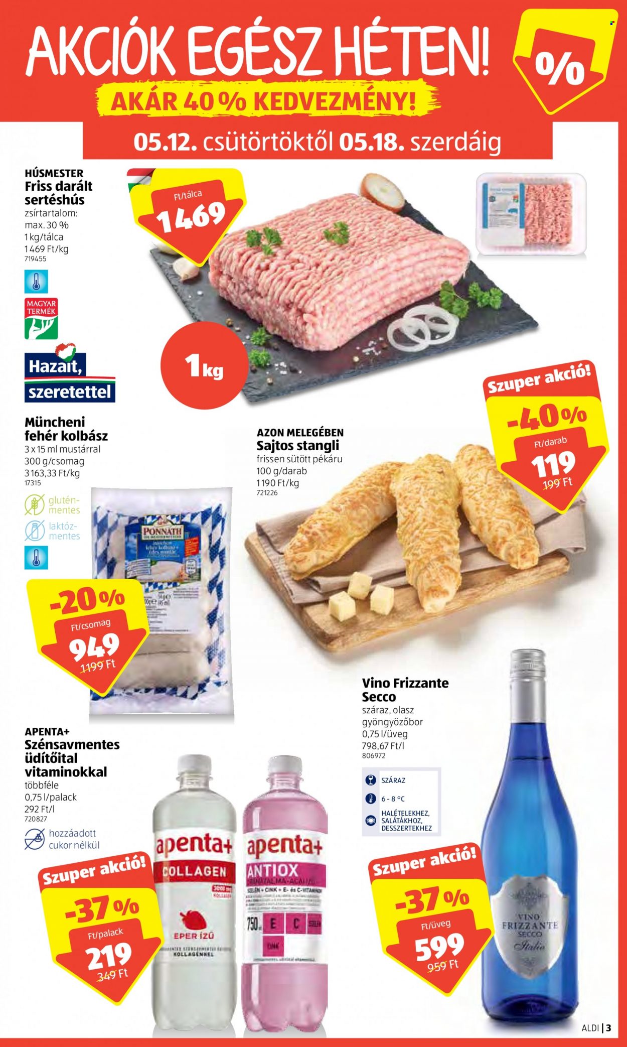 Aldi akciós újságok - 2022.05.12 - 2022.05.18. Oldal 3
