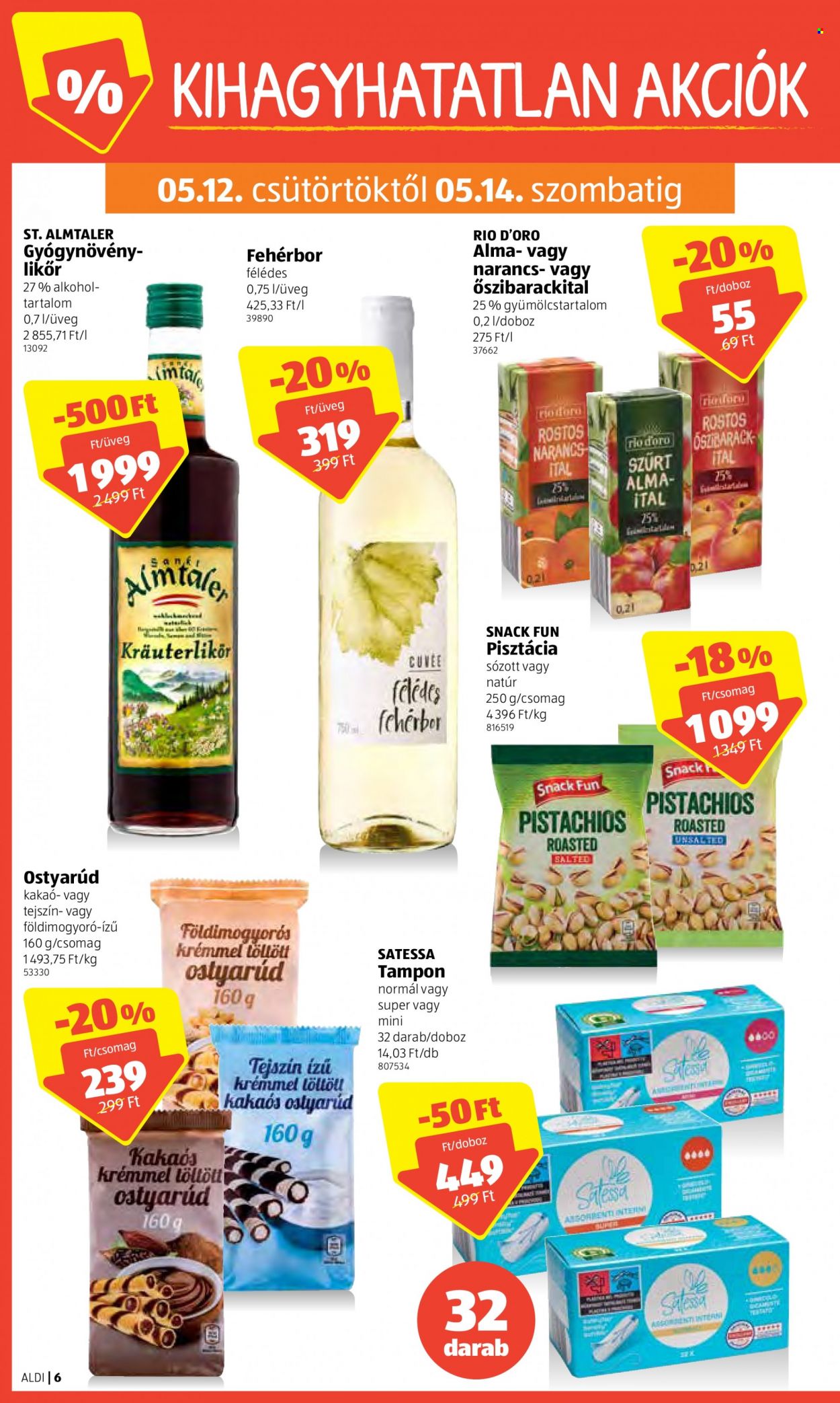 Aldi akciós újságok - 2022.05.12 - 2022.05.18. Oldal 6