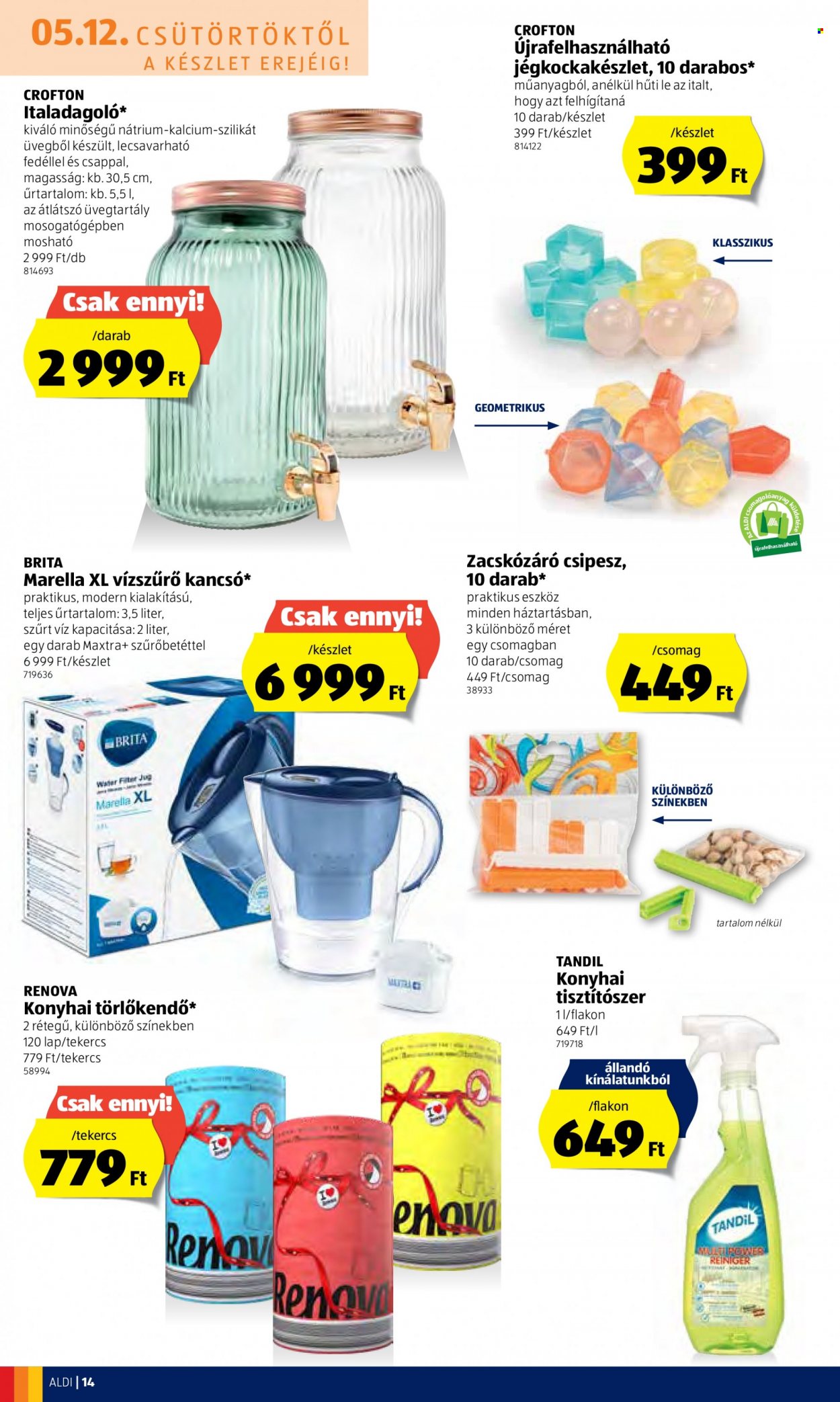 Aldi akciós újságok - 2022.05.12 - 2022.05.18. Oldal 14