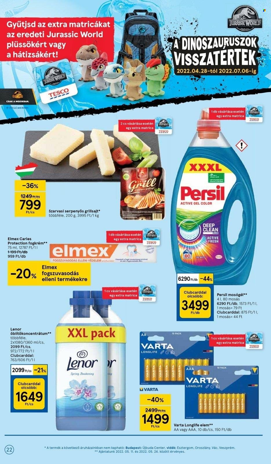 TESCO akciós újságok - 2022.05.12 - 2022.05.18. Oldal 22