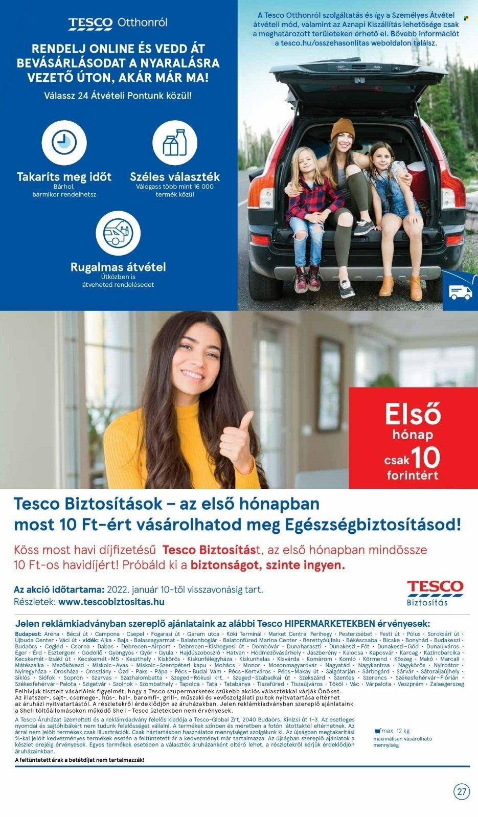 TESCO akciós újságok - 2022.05.12 - 2022.05.18. Oldal 27