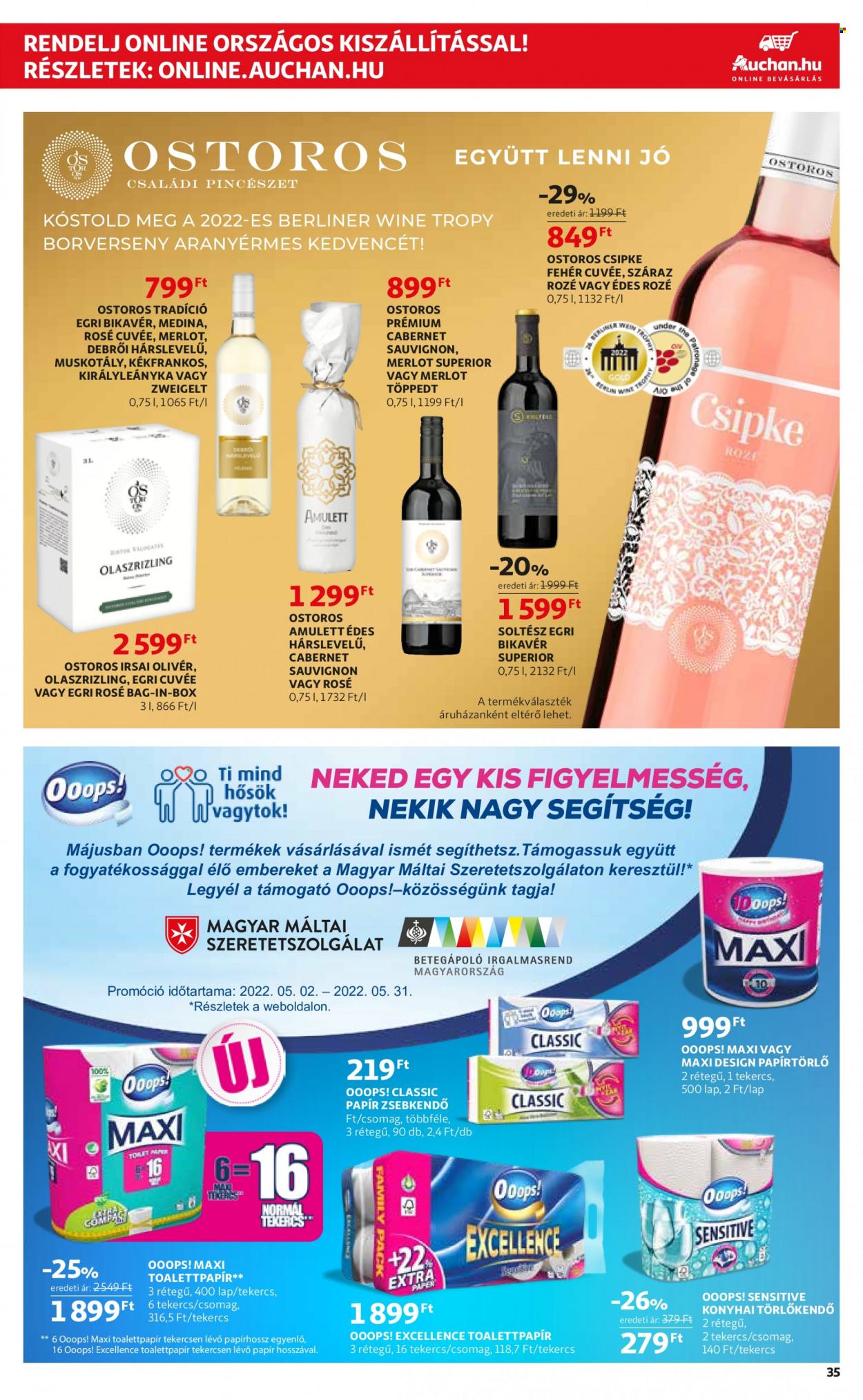 Auchan akciós újságok - 2022.05.12 - 2022.05.18. Oldal 35
