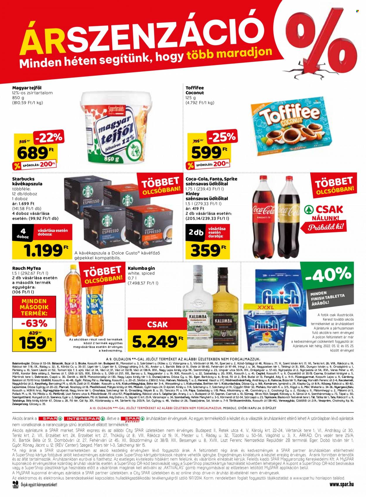 SPAR akciós újságok - 2022.05.12 - 2022.05.18. Oldal 36