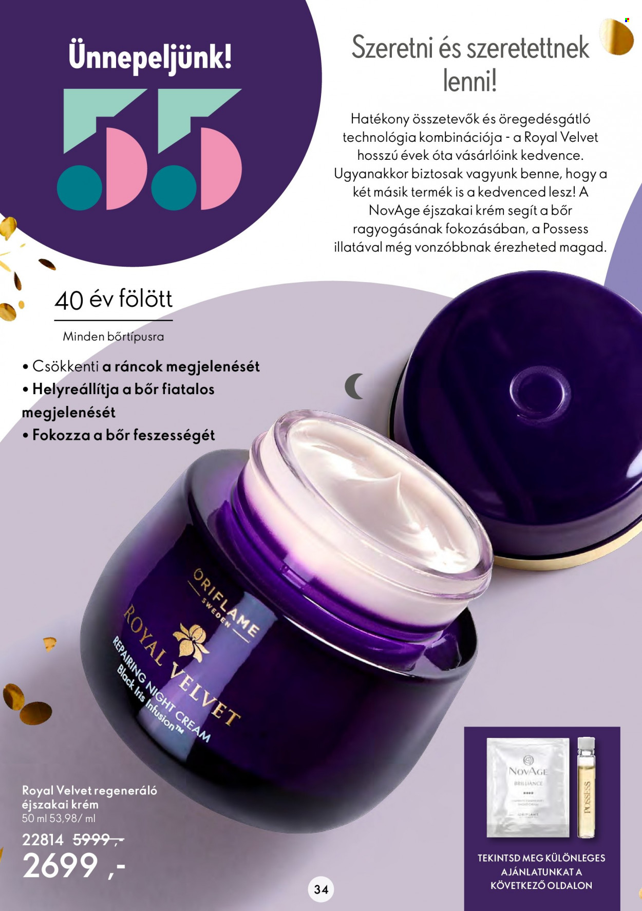 Oriflame akciós újságok - 2022.05.10 - 2022.05.30. Oldal 34
