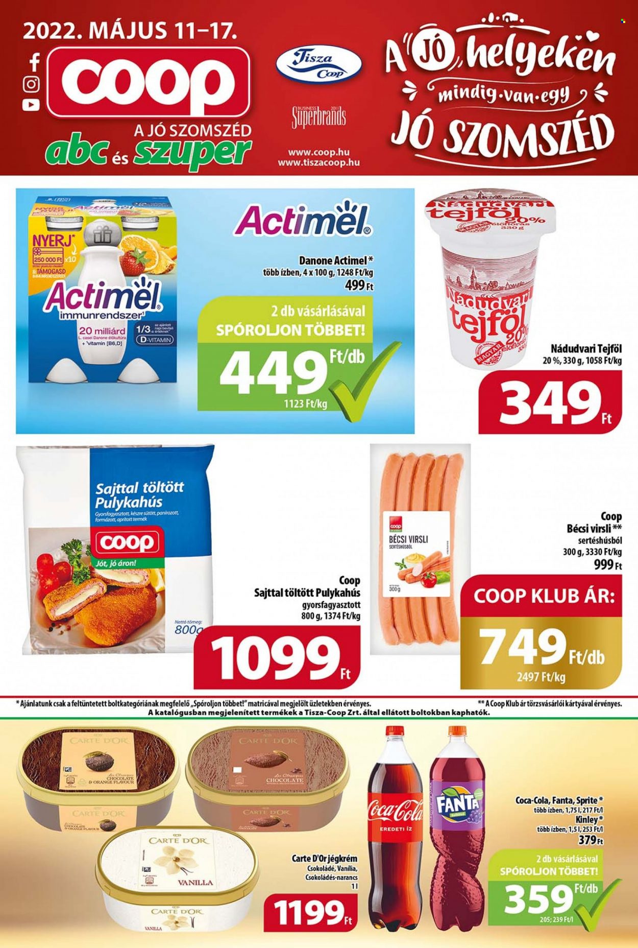 Coop akciós újságok - 2022.05.11 - 2022.05.17. Oldal 1