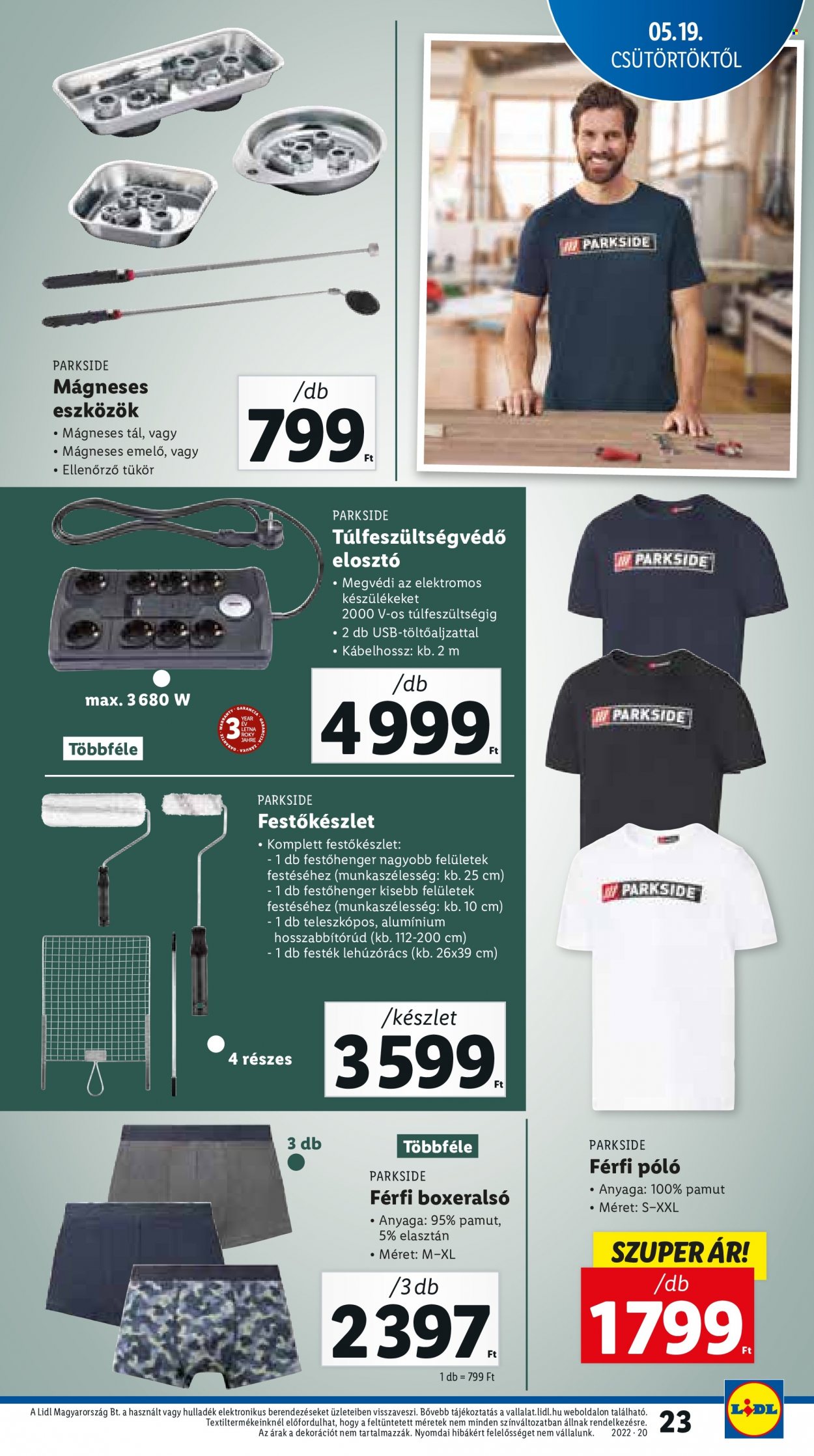 Lidl akciós újságok - 2022.05.19 - 2022.05.25. Oldal 23