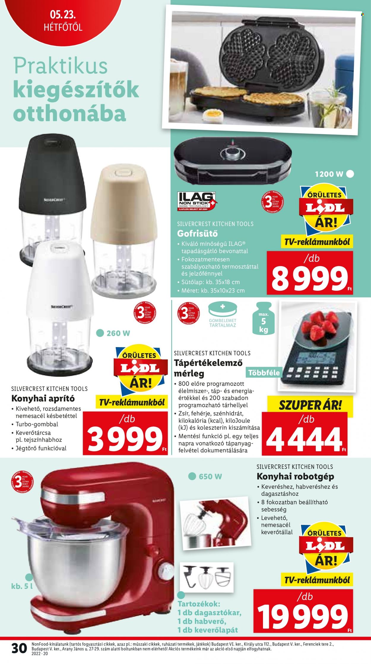 Lidl akciós újságok - 2022.05.19 - 2022.05.25. Oldal 30