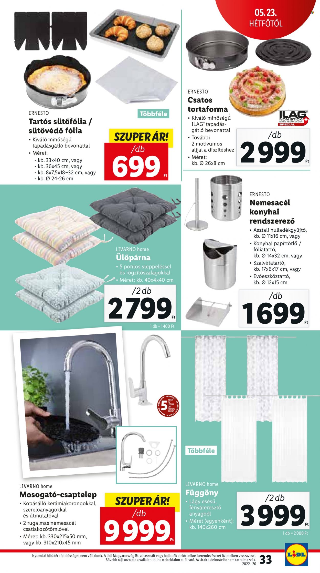 Lidl akciós újságok - 2022.05.19 - 2022.05.25. Oldal 33
