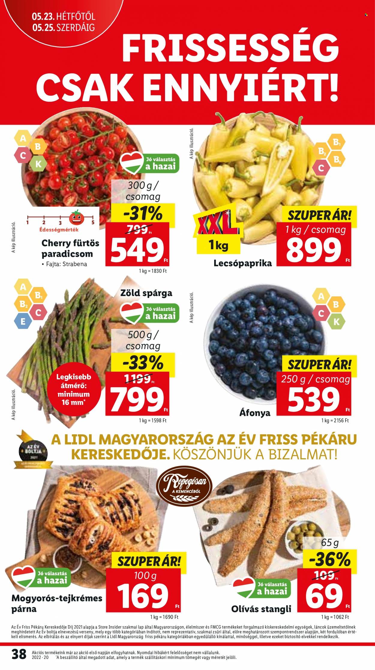 Lidl akciós újságok - 2022.05.19 - 2022.05.25. Oldal 38