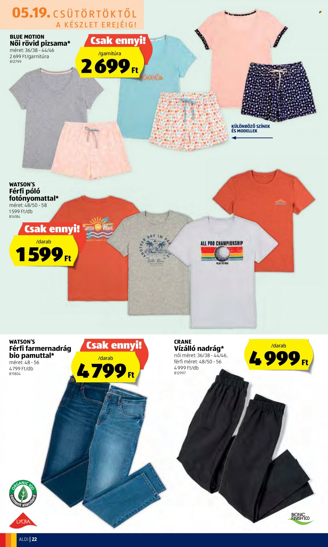 Aldi akciós újságok - 2022.05.19 - 2022.05.25. Oldal 22