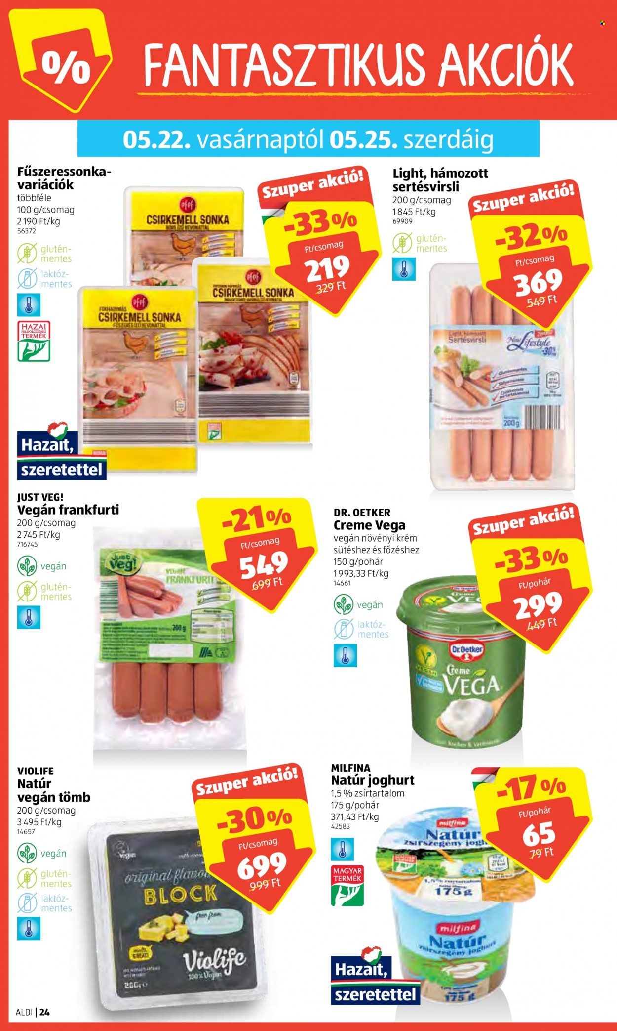 Aldi akciós újságok - 2022.05.19 - 2022.05.25. Oldal 24