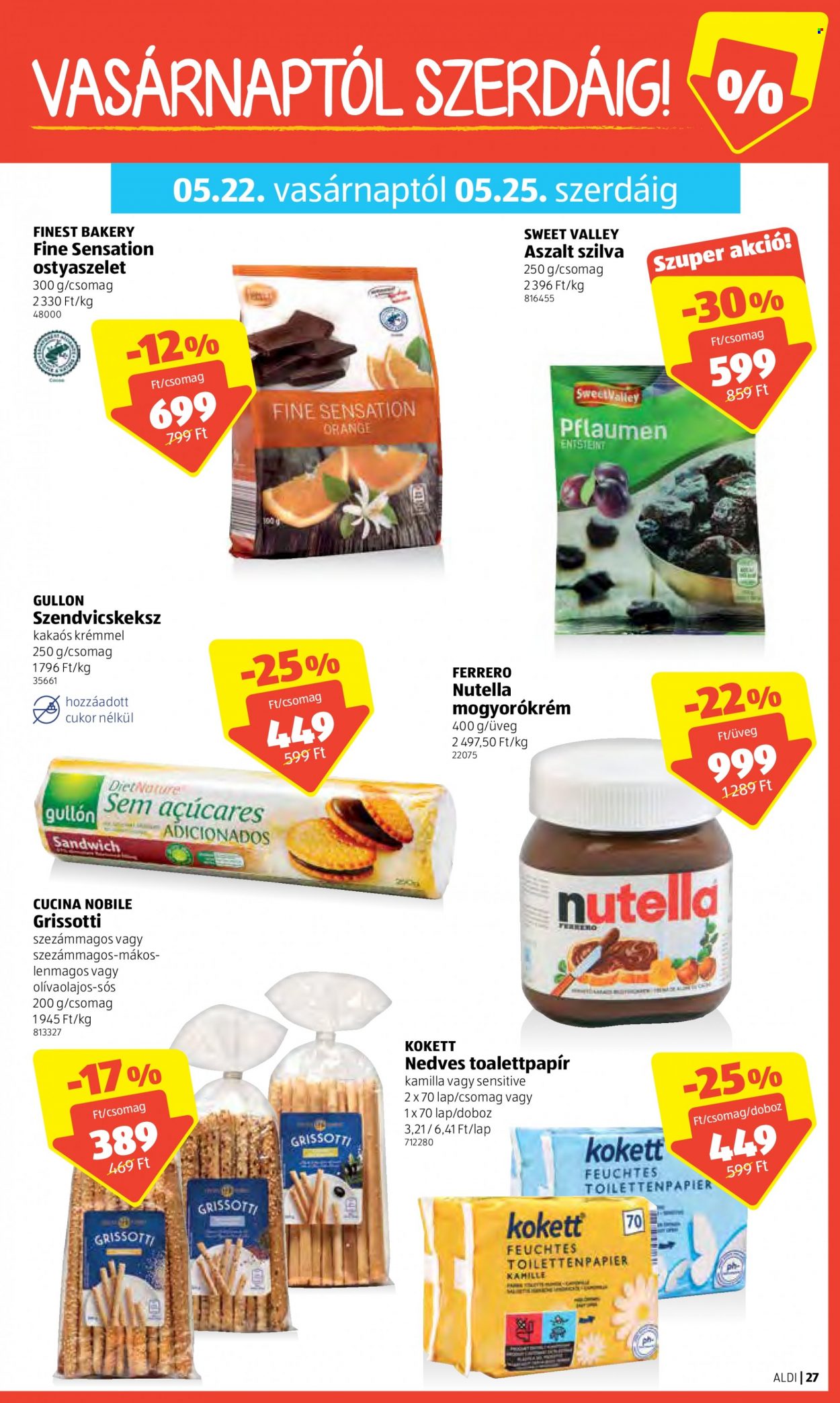 Aldi akciós újságok - 2022.05.19 - 2022.05.25. Oldal 27