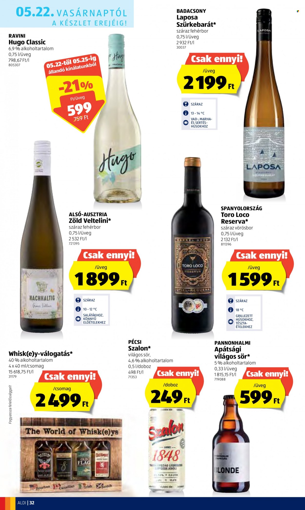Aldi akciós újságok - 2022.05.19 - 2022.05.25. Oldal 32
