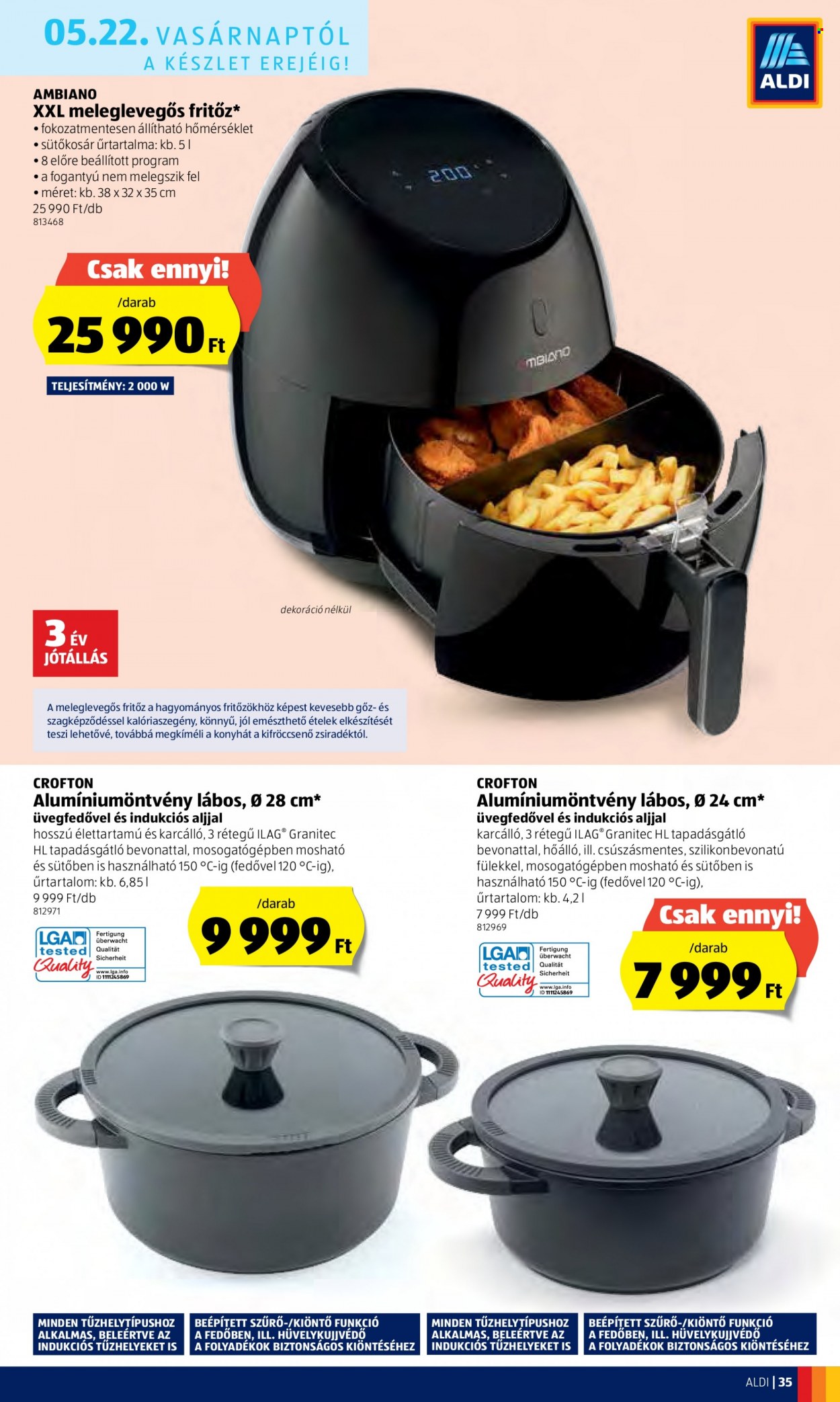 Aldi akciós újságok - 2022.05.19 - 2022.05.25. Oldal 35