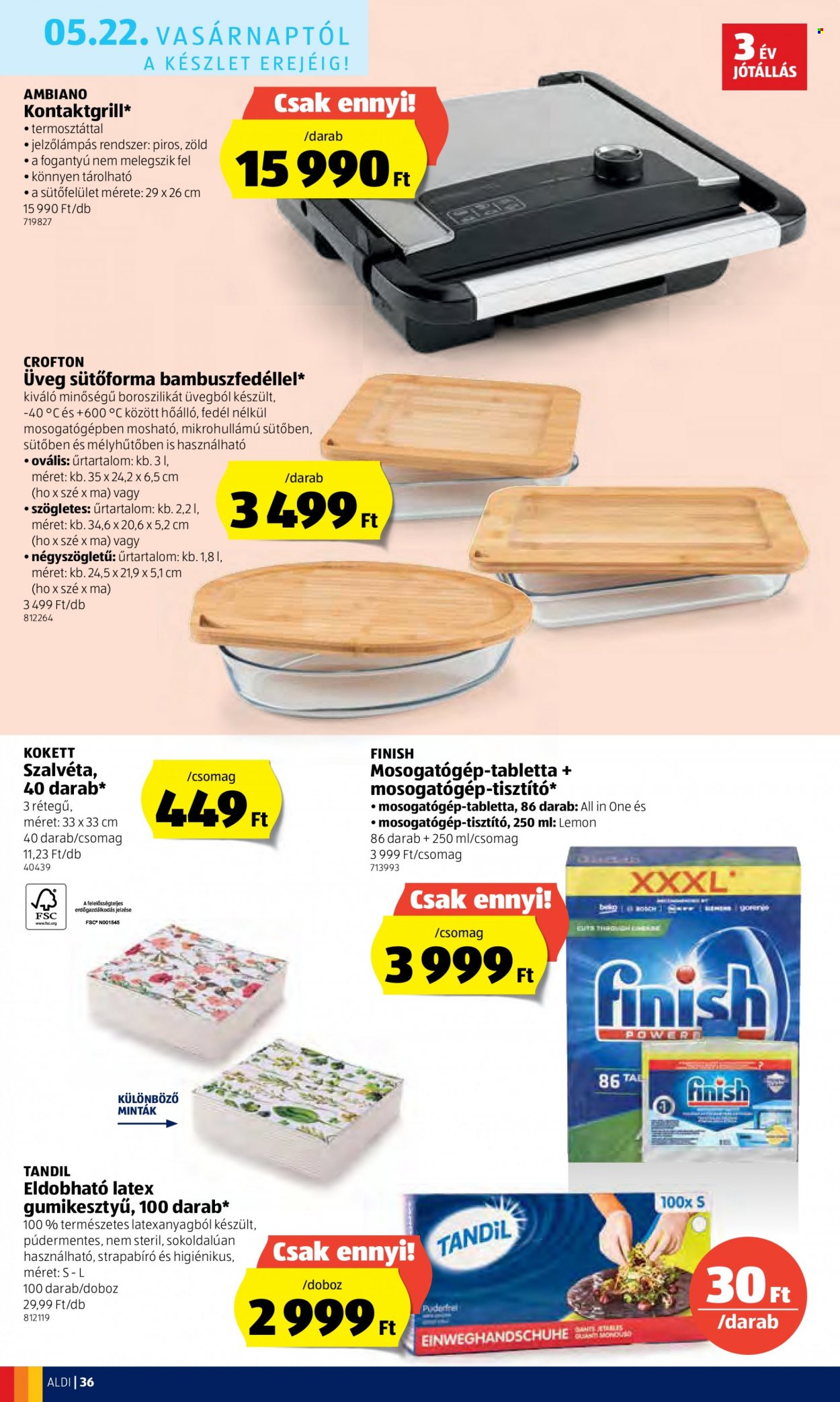 Aldi akciós újságok - 2022.05.19 - 2022.05.25. Oldal 36