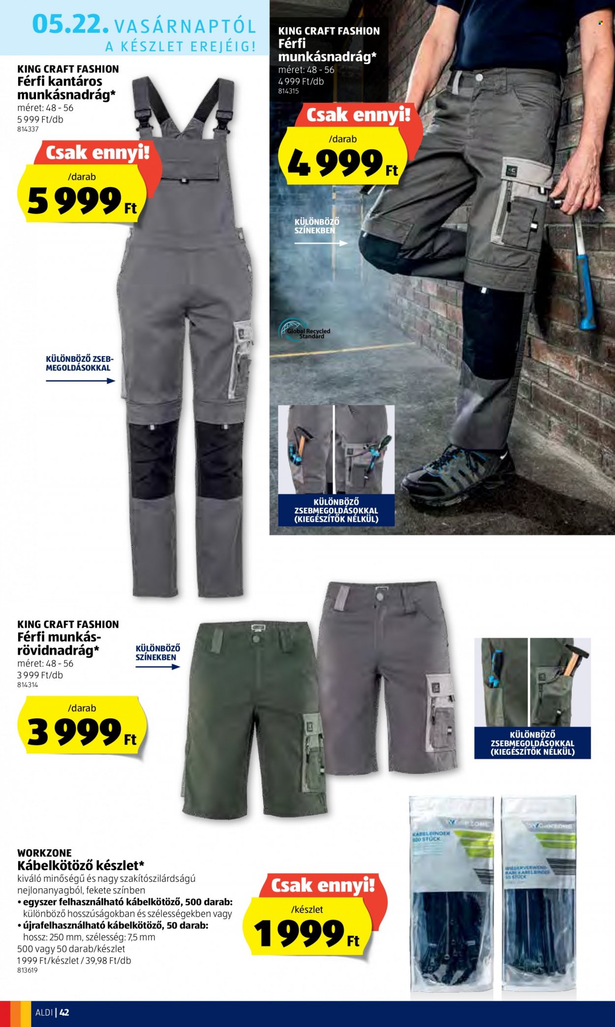 Aldi akciós újságok - 2022.05.19 - 2022.05.25. Oldal 42