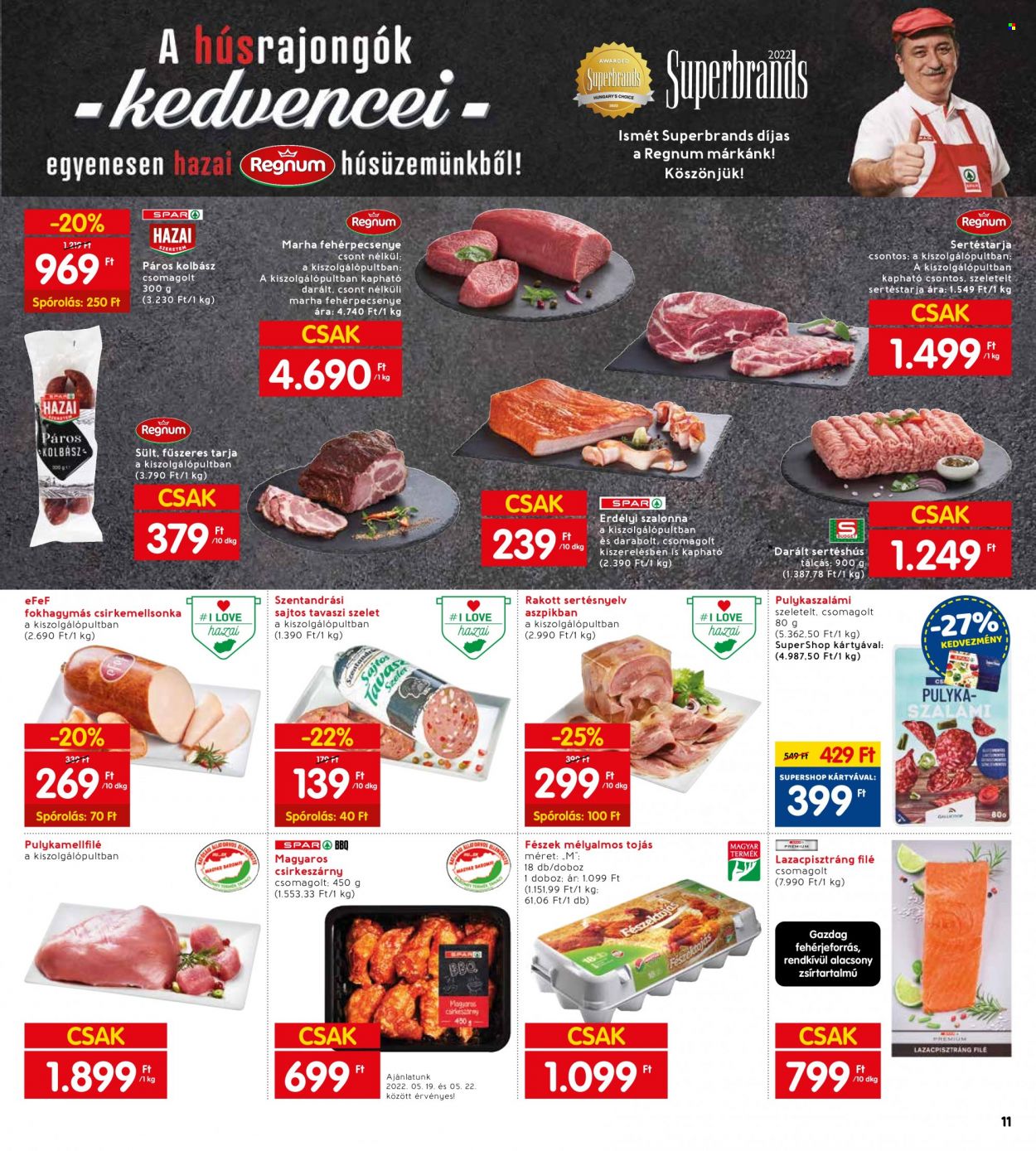 INTERSPAR akciós újságok - 2022.05.19 - 2022.05.25. Oldal 15