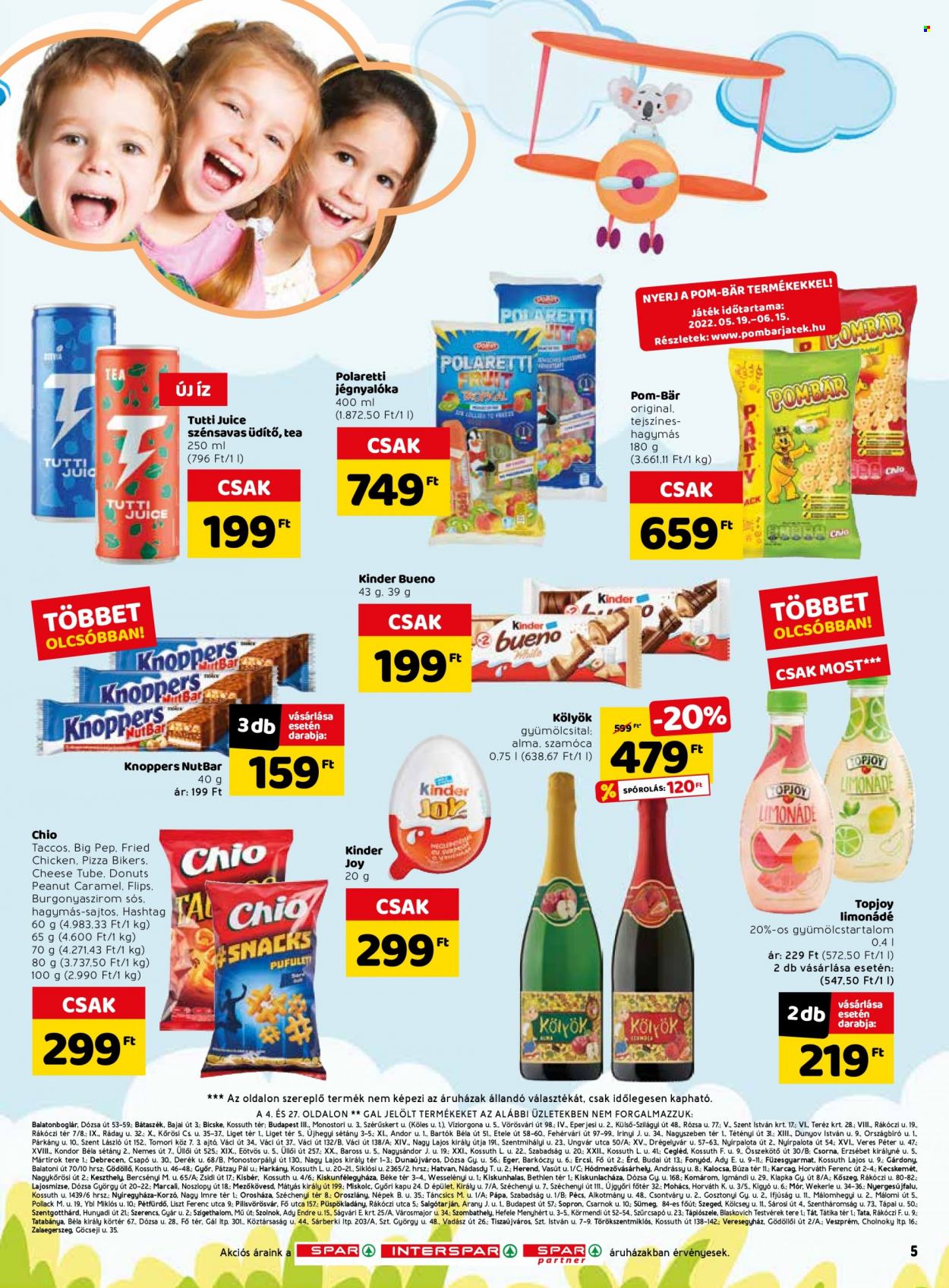 SPAR akciós újságok - 2022.05.19 - 2022.05.25. Oldal 5