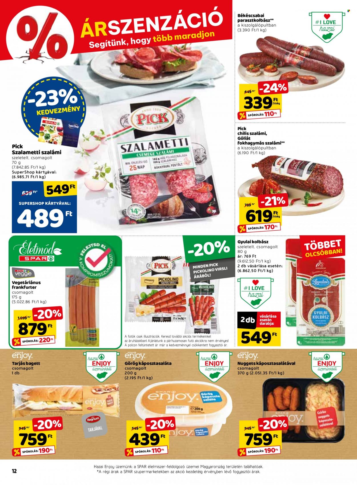 SPAR akciós újságok - 2022.05.19 - 2022.05.25. Oldal 16