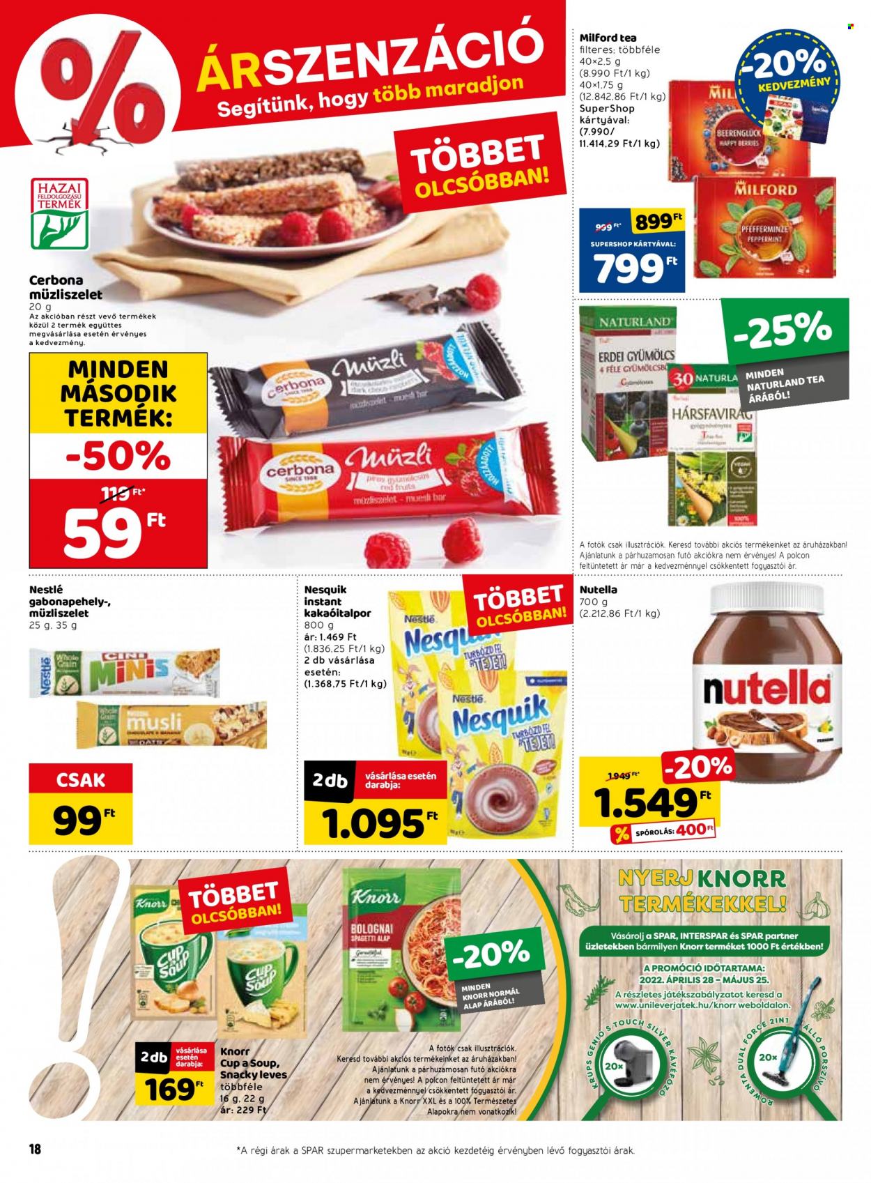 SPAR akciós újságok - 2022.05.19 - 2022.05.25. Oldal 22
