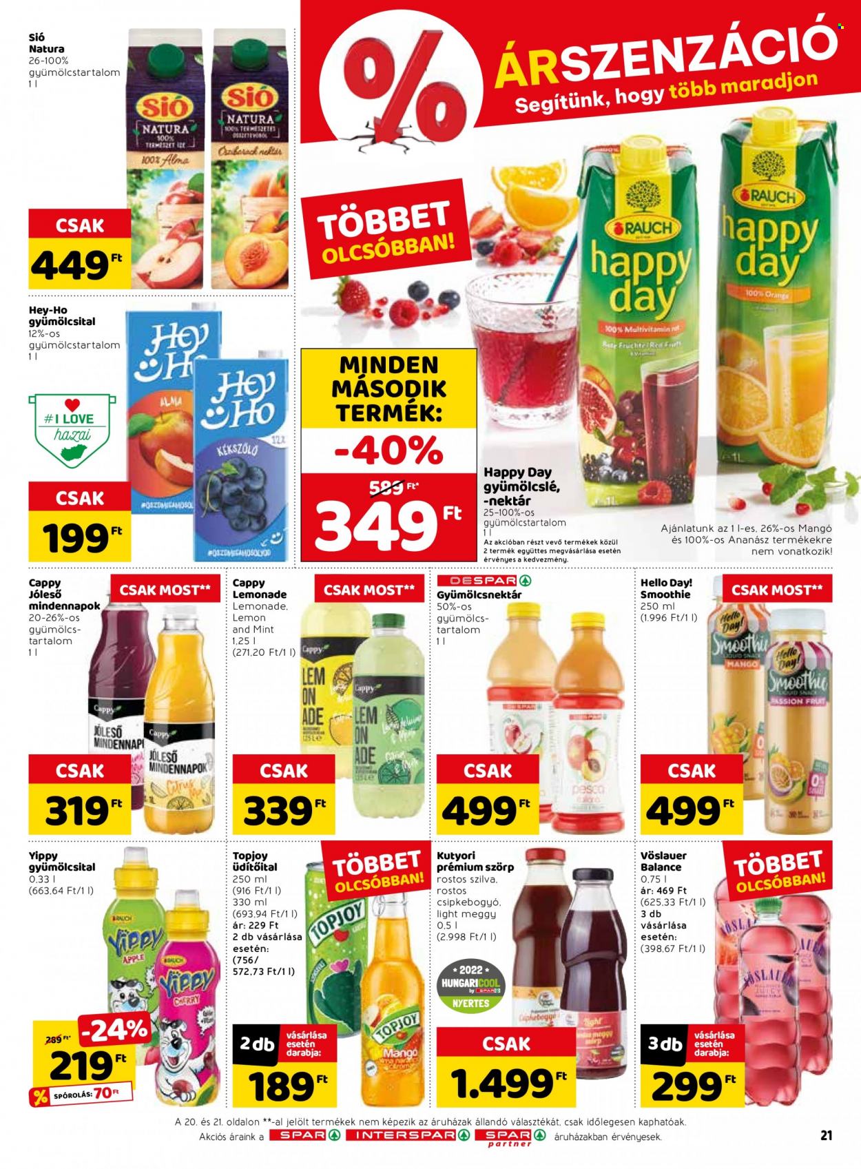 SPAR akciós újságok - 2022.05.19 - 2022.05.25. Oldal 25
