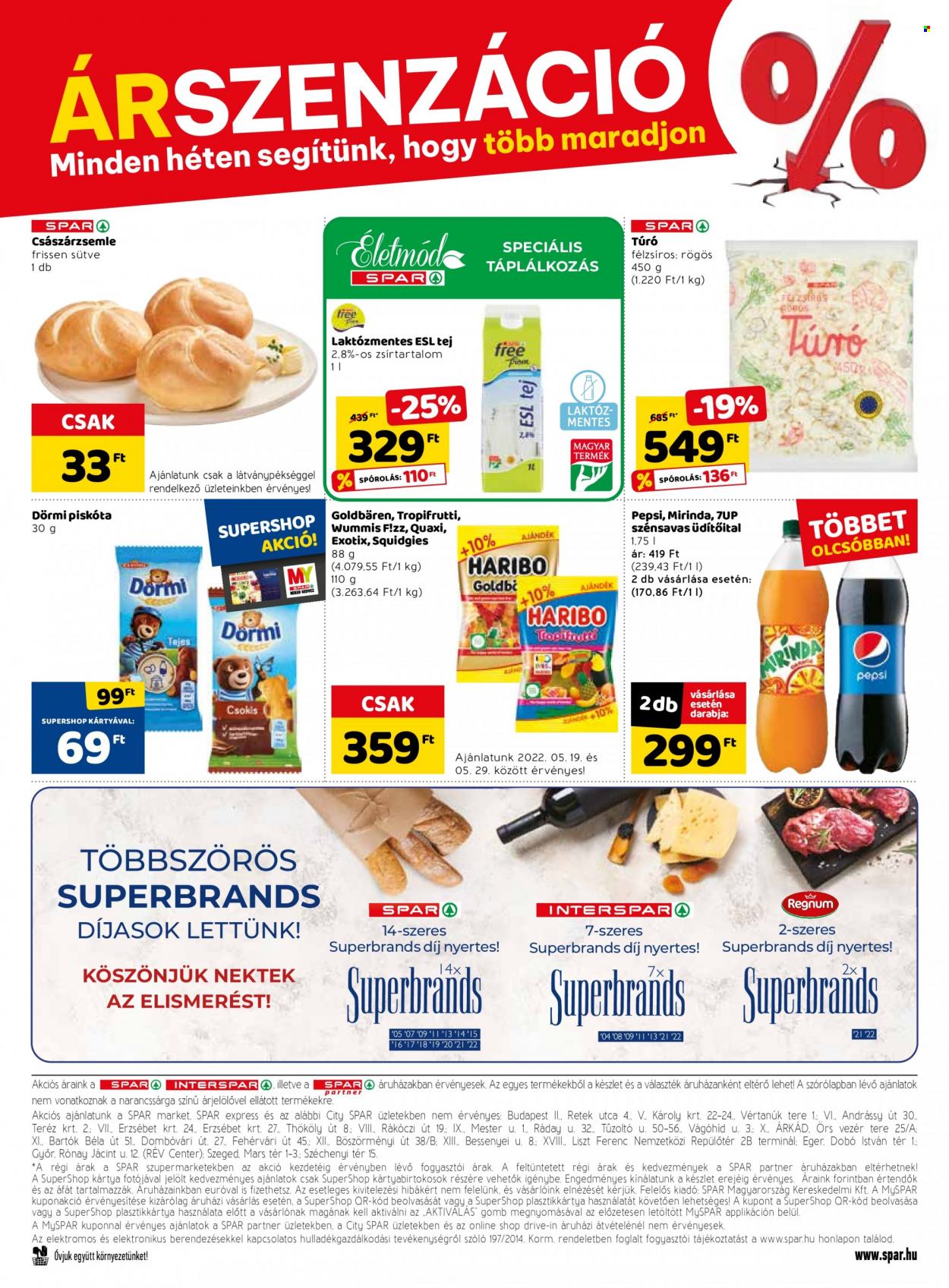 SPAR akciós újságok - 2022.05.19 - 2022.05.25. Oldal 36