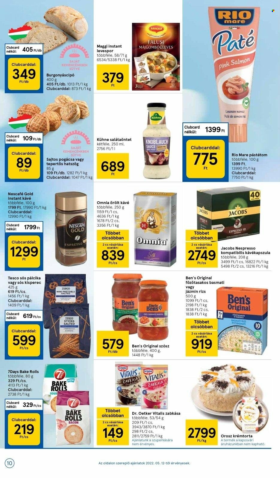 TESCO akciós újságok - 2022.05.19 - 2022.05.25. Oldal 10