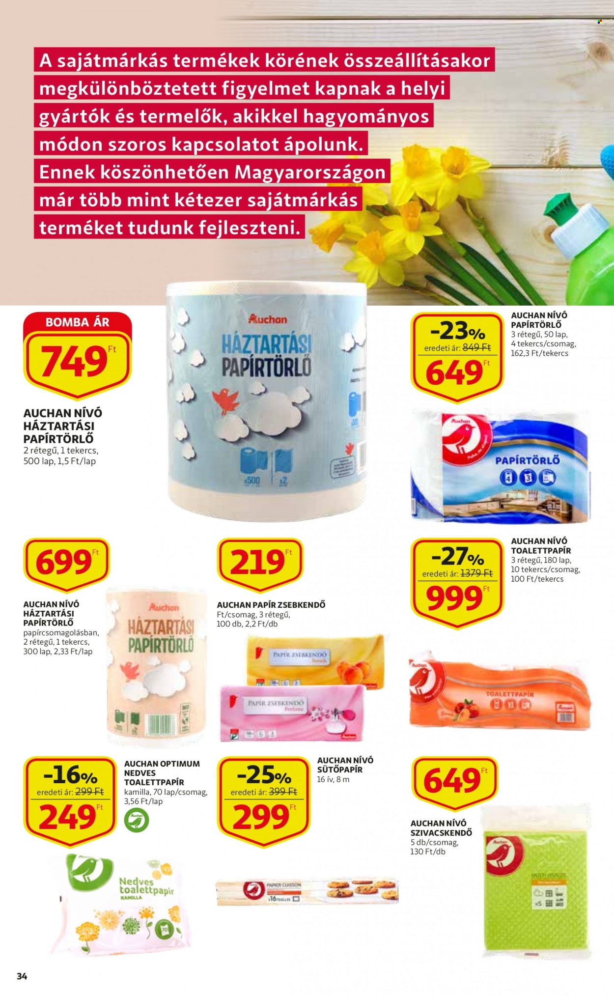 Auchan akciós újságok - 2022.05.19 - 2022.05.25. Oldal 34