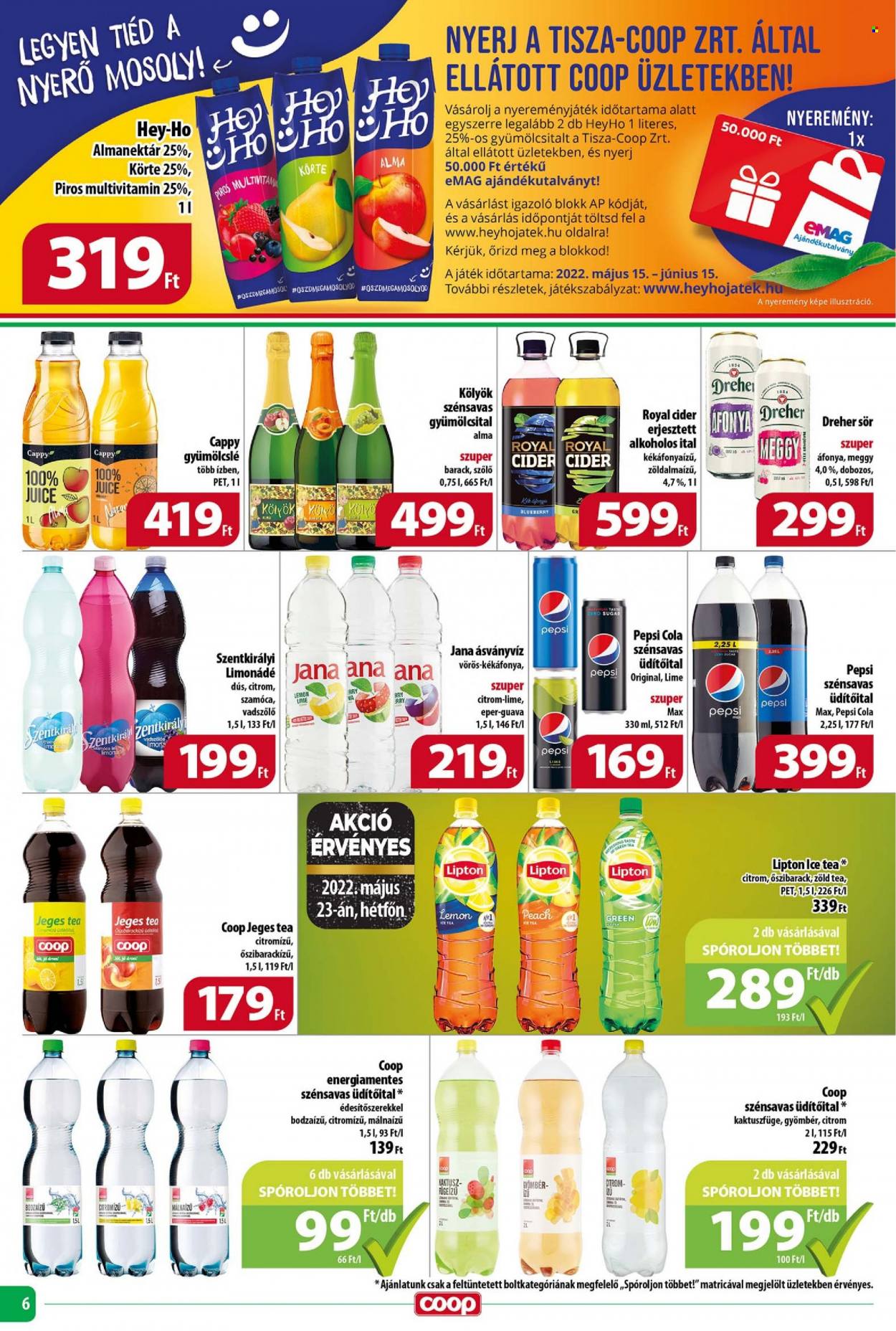 Coop akciós újságok - 2022.05.18 - 2022.05.24. Oldal 6