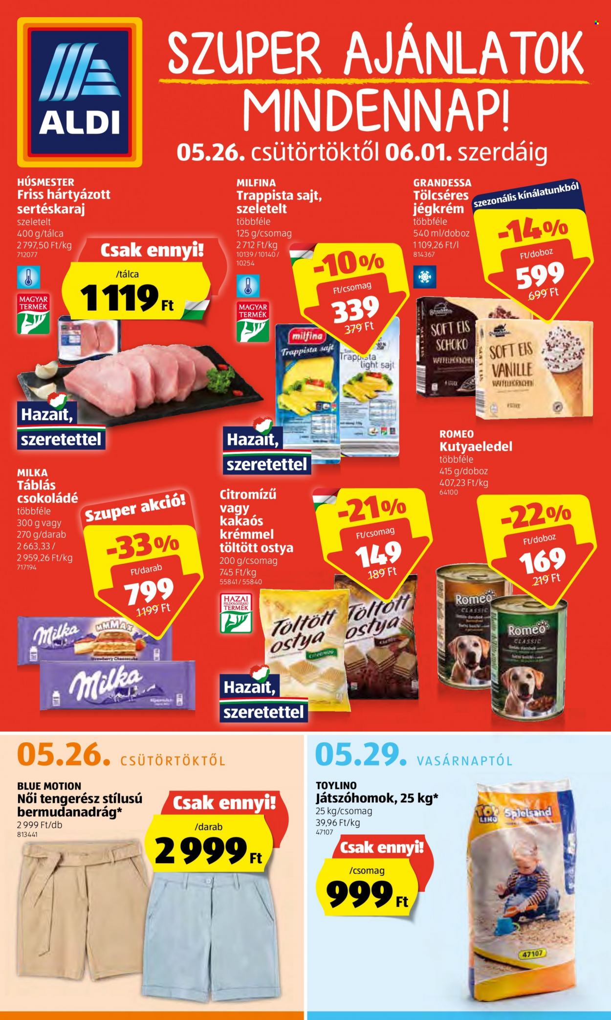Aldi akciós újságok - 2022.05.26 - 2022.06.01. Oldal 1