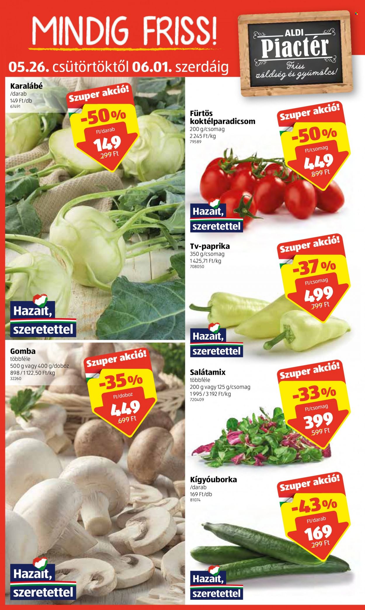 Aldi akciós újságok - 2022.05.26 - 2022.06.01. Oldal 2
