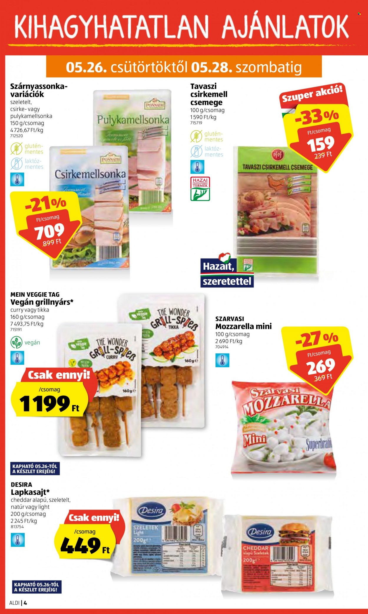 Aldi akciós újságok - 2022.05.26 - 2022.06.01. Oldal 4