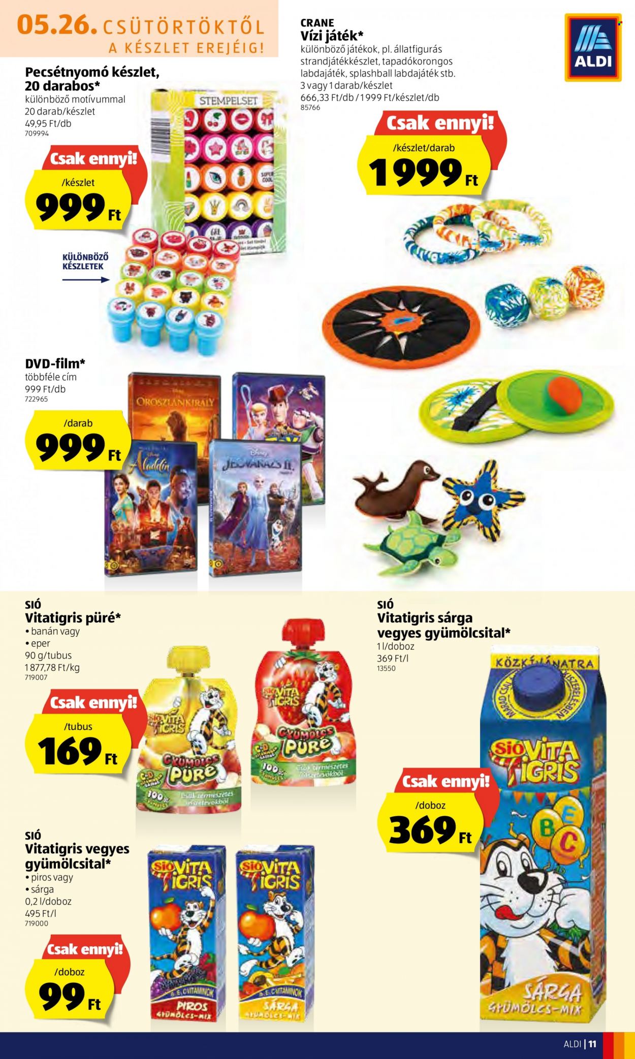 Aldi akciós újságok - 2022.05.26 - 2022.06.01. Oldal 11