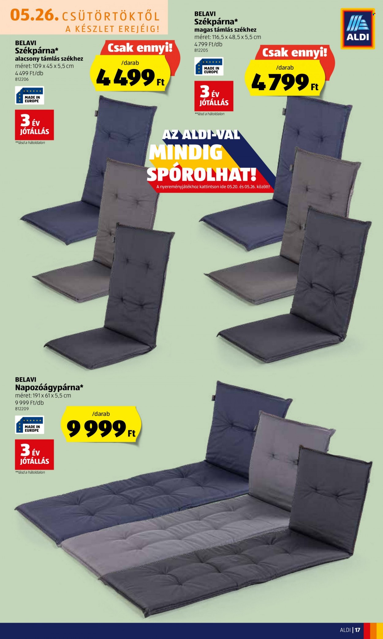 Aldi akciós újságok - 2022.05.26 - 2022.06.01. Oldal 17