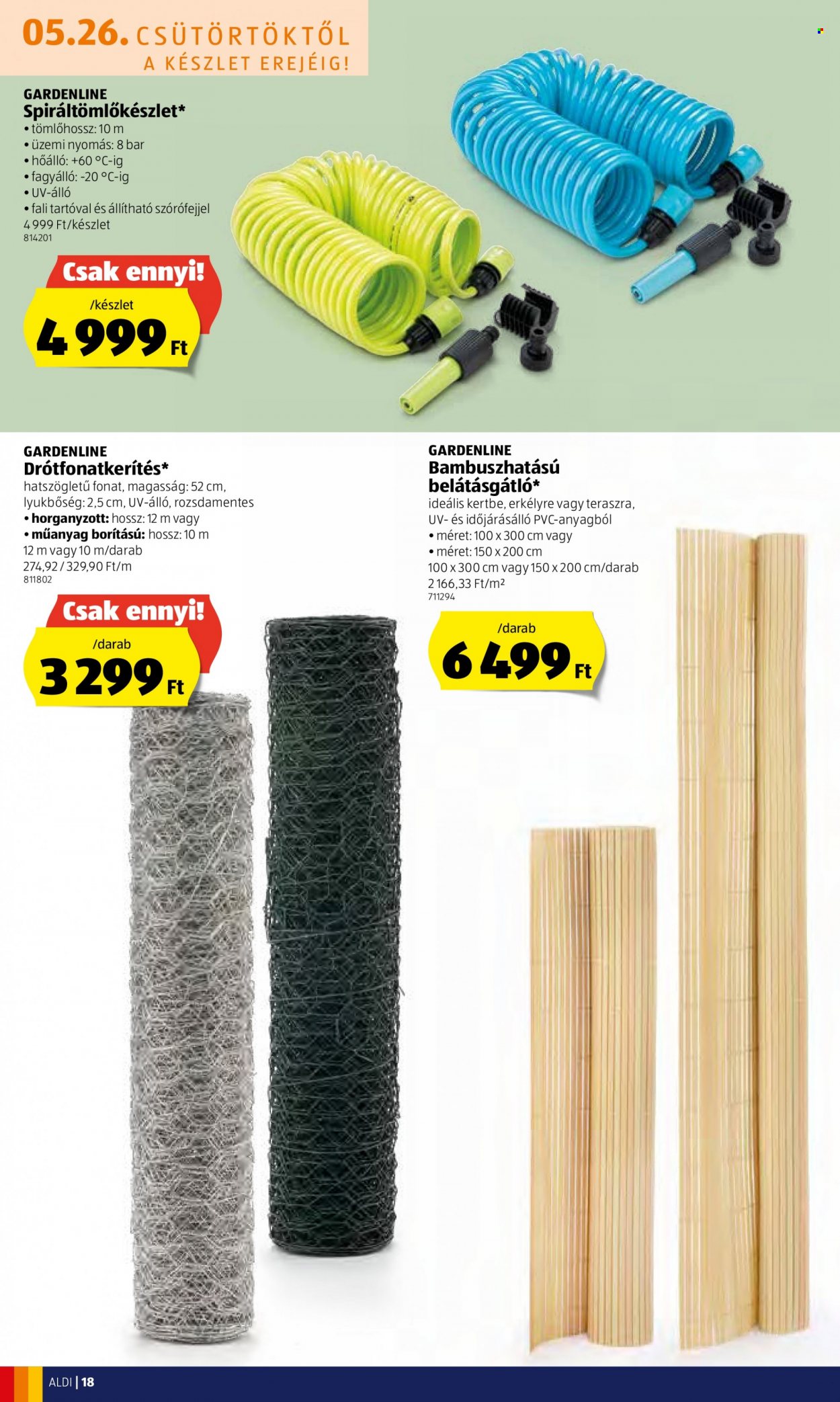 Aldi akciós újságok - 2022.05.26 - 2022.06.01. Oldal 18